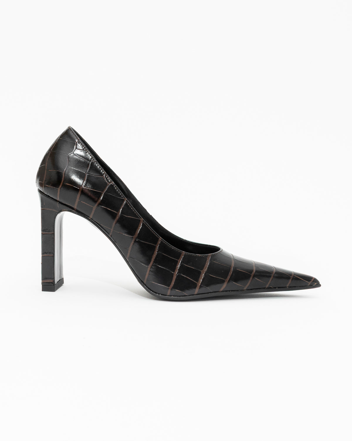 Neely Pump 95 Espresso Croc
