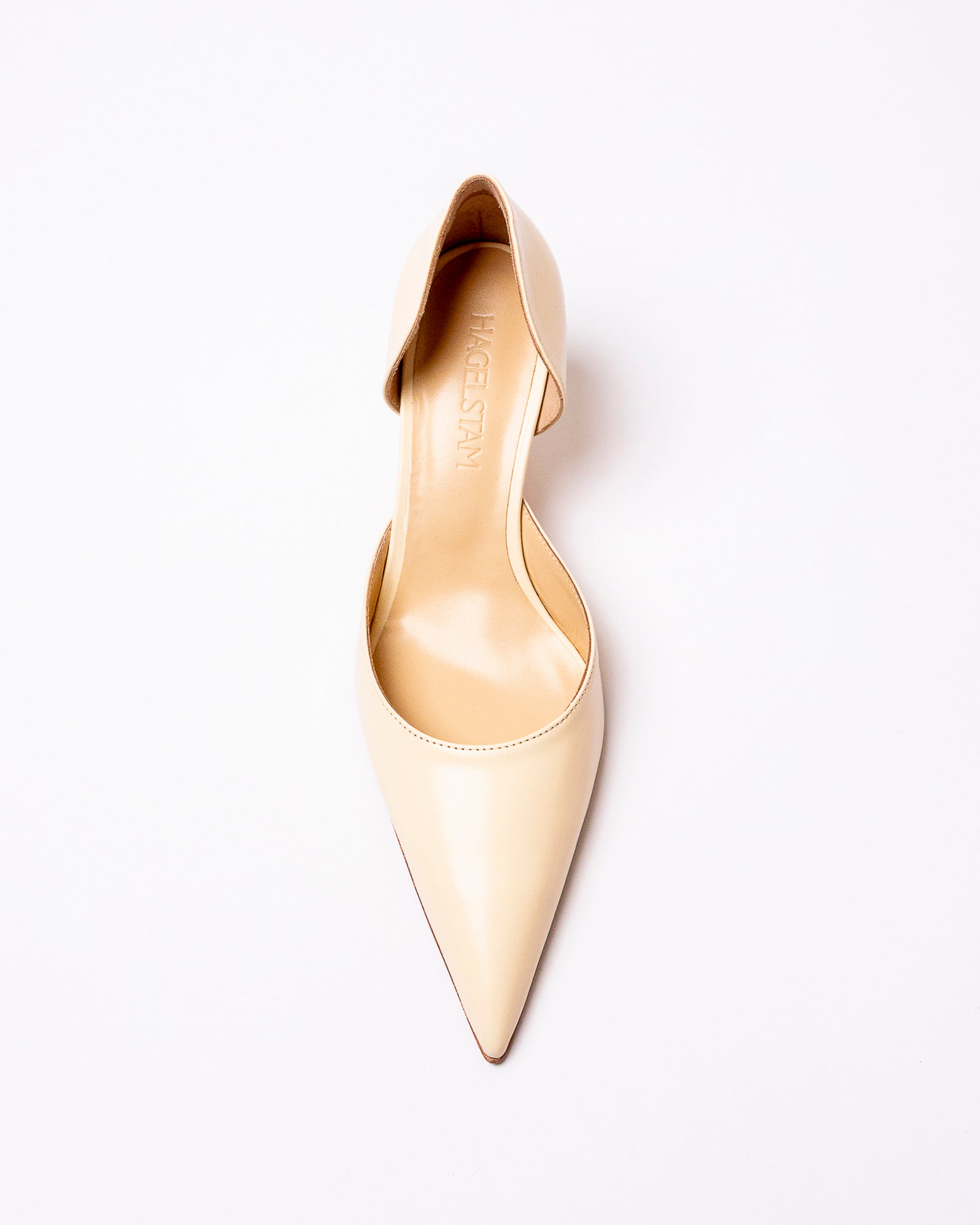 Amber D’Orsay Pump 55 Vanilla