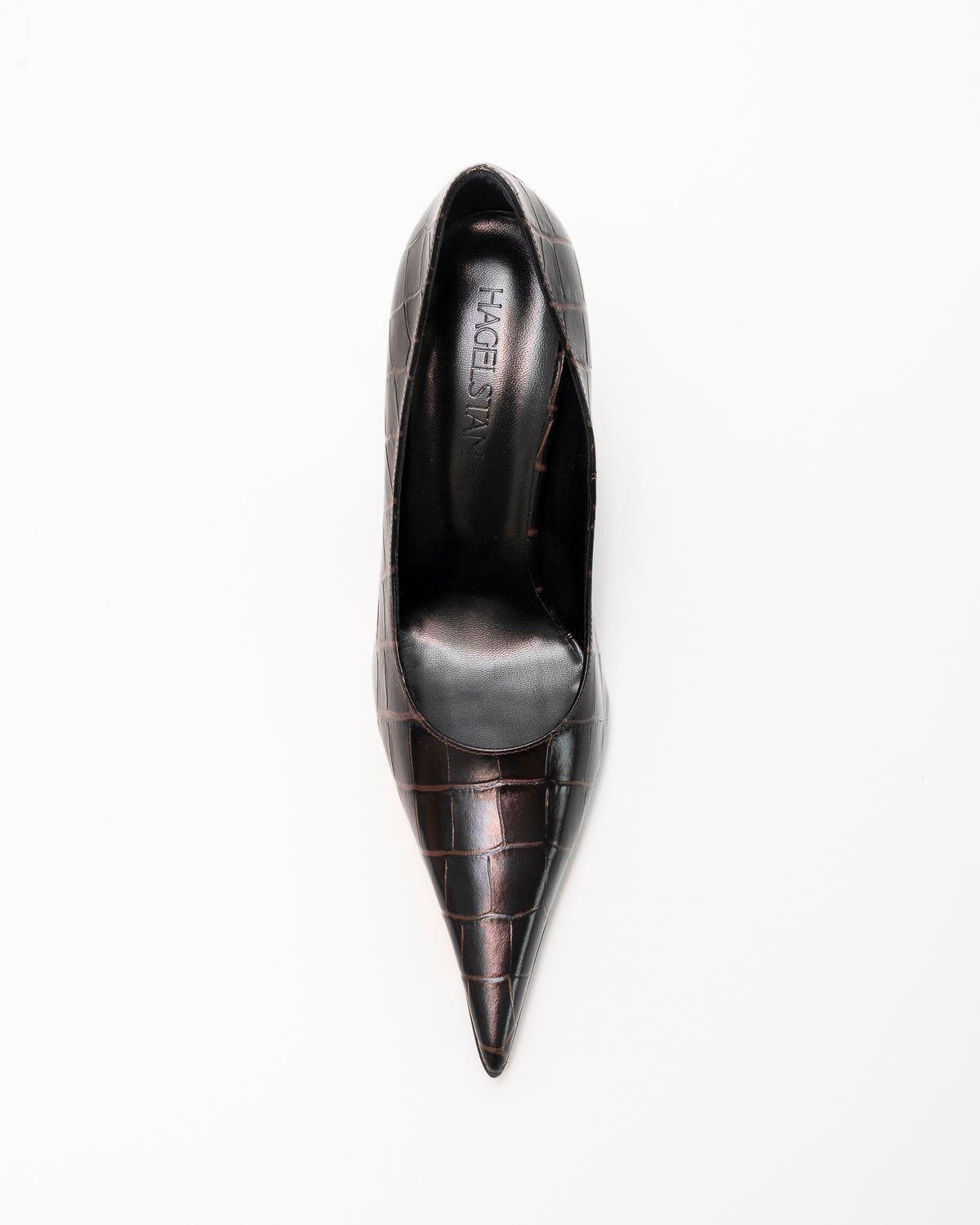 Neely Pump 95 Espresso Croc
