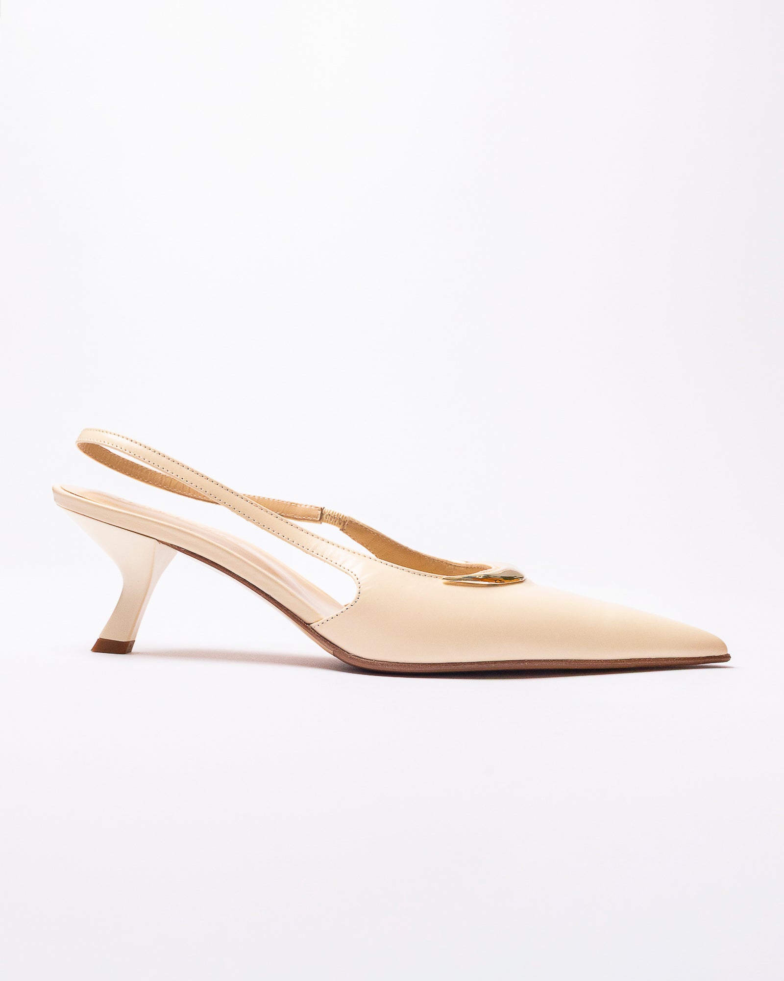 Precious Slingback 55 Vanilla